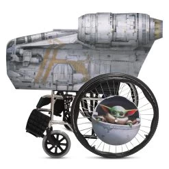 Disney Star Wars: The Mandalorian Wheelchair Cover Set -Disney 2890107019132 4