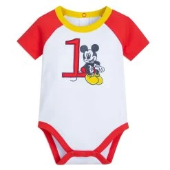 Disney Mickey Mouse 1st Birthday Bodysuit Set For Baby -Disney 5000057340162 3