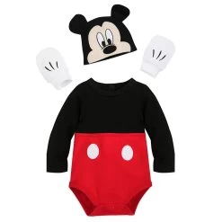 Disney Mickey Mouse Costume Bodysuit For Baby -Disney 5000057394110 1