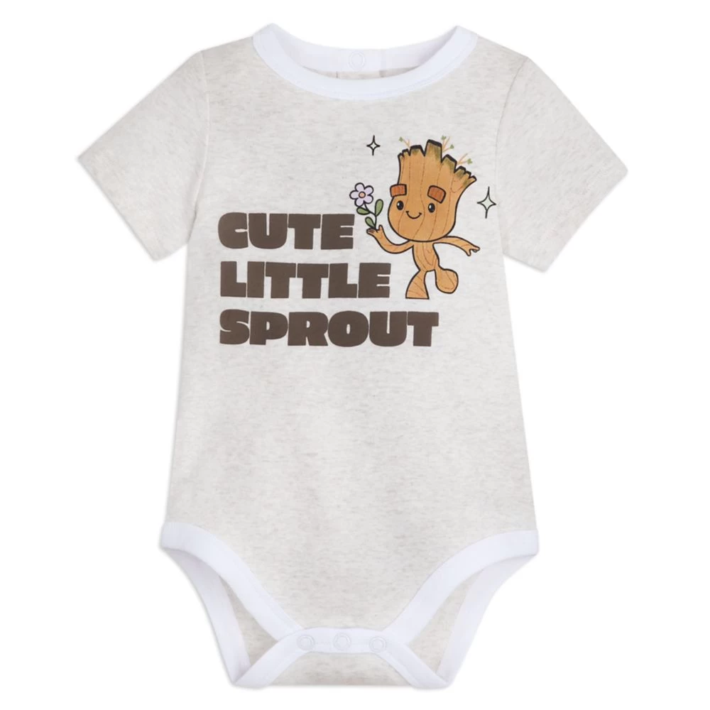 Disney Baby Groot Bodysuit For Baby – Guardians Of The Galaxy 3 Disney Baby Groot Bodysuit For Baby – Guardians Of The Galaxy