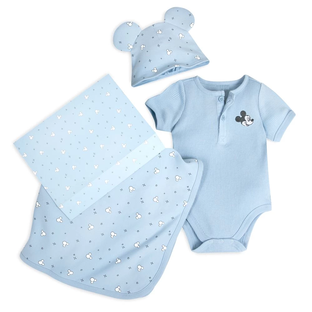Disney Mickey Mouse Layette Set For Baby 3 Disney Mickey Mouse Layette Set For Baby