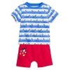 Disney Mickey Mouse Summer T-Shirt And Shorts Set For Baby -Disney 5000059580313