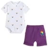 Mickey Mouse Icon Bodysuit And Shorts Set For Baby – Disney Pride Collection -Disney 5000106030318