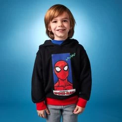 Disney Spider-Man Pullover Hoodie For Kids -Disney 5003048020277 1