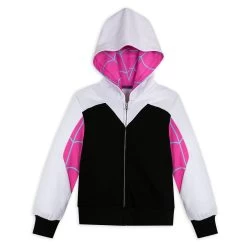 Disney Ghost-Spider Costume Zip Hoodie For Kids