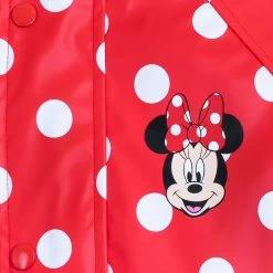 Disney Minnie Mouse Hooded Rain Jacket For Girls -Disney 5004057540228 3