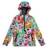 Disney Mickey Mouse And Friends Packable Hooded Rain Jacket For Kids 1 Disney Mickey Mouse And Friends Packable Hooded Rain Jacket For Kids -Disney 5004057810220
