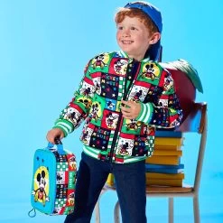 Disney Mickey Mouse Varsity Jacket For Kids -Disney 5004057810334 6