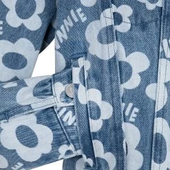 Disney Minnie Mouse Floral Denim Jacket For Girls -Disney 5004106880229 4