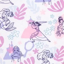 Disney Princess One-Piece Sleeper For Girls -Disney 5005057390109 4