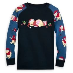 Disney Winnie The Pooh Holiday Family Matching Pajama Set For Kids By Munki Munki -Disney 5005057970123 2