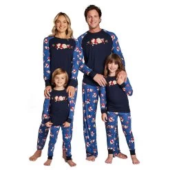 Disney Winnie The Pooh Holiday Family Matching Pajama Set For Kids By Munki Munki -Disney 5005057970123 6