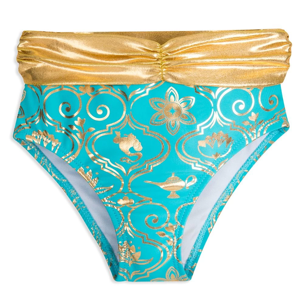 Disney Jasmine Deluxe Swimsuit For Girls – Aladdin 7 Disney Jasmine Deluxe Swimsuit For Girls – Aladdin - Image 5