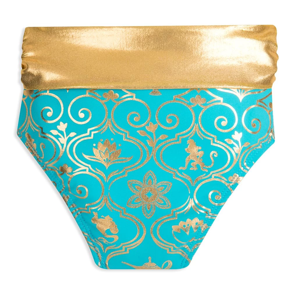 Disney Jasmine Deluxe Swimsuit For Girls – Aladdin 8 Disney Jasmine Deluxe Swimsuit For Girls – Aladdin - Image 6