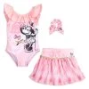 Disney Minnie Mouse Pink Swimsuit And Hair Scrunchie Set For Girls 1 Disney Minnie Mouse Pink Swimsuit And Hair Scrunchie Set For Girls -Disney 5006046950293
