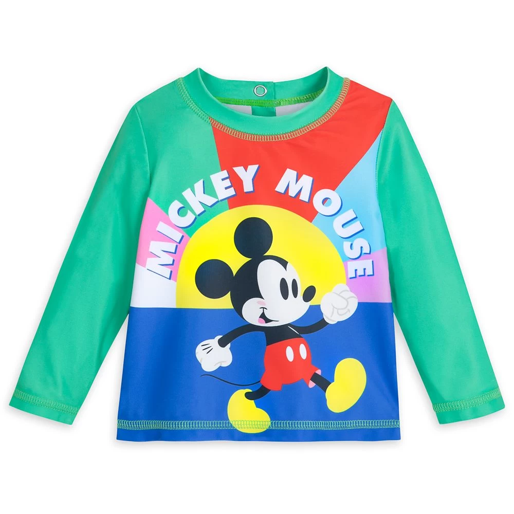 Disney Mickey Mouse Rash Guard For Baby 3 Disney Mickey Mouse Rash Guard For Baby