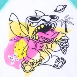 Disney Stitch Adaptive Rash Guard For Kids -Disney 5006059190180 4