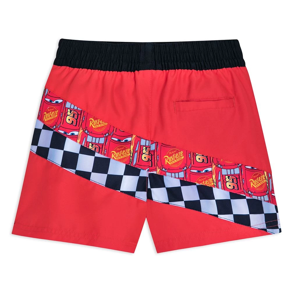 Disney Lightning McQueen Swim Trunks For Kids – Cars 5 Disney Lightning McQueen Swim Trunks For Kids – Cars - Image 3