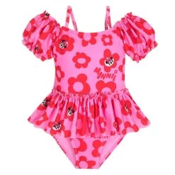 Disney Minnie Mouse Red Swim Collection For Girls -Disney 5006059190187