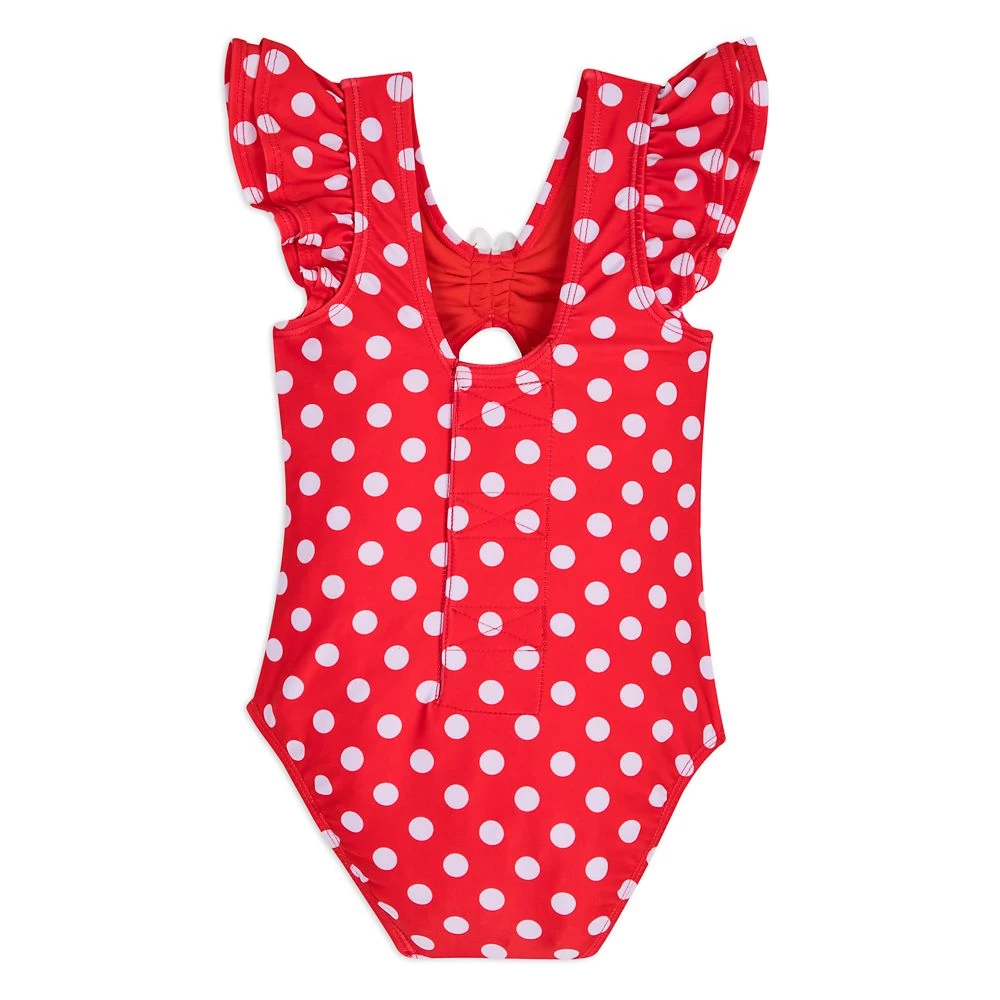 Disney Minnie Mouse Polka Dot Adaptive Swimsuit For Girls 5 Disney Minnie Mouse Polka Dot Adaptive Swimsuit For Girls - Image 3