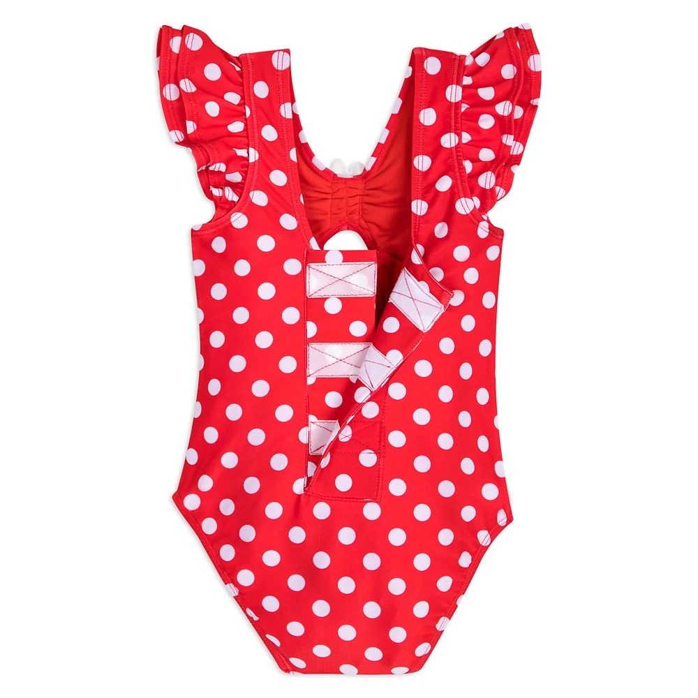 Disney Minnie Mouse Polka Dot Adaptive Swimsuit For Girls 6 Disney Minnie Mouse Polka Dot Adaptive Swimsuit For Girls - Image 4