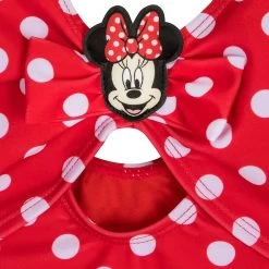 Disney Minnie Mouse Polka Dot Adaptive Swimsuit For Girls 11 Disney Minnie Mouse Polka Dot Adaptive Swimsuit For Girls -Disney 5006059190190 4