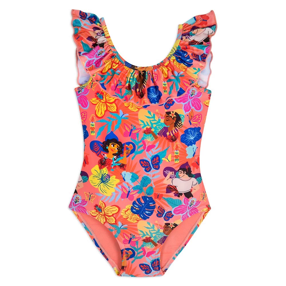 Disney Encanto Swimsuit Set For Girls 4 Disney Encanto Swimsuit Set For Girls - Image 2