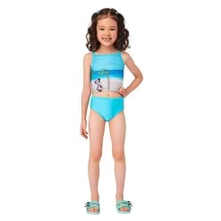 Disney Minnie Mouse Two-Piece Swimsuit For Girls -Disney 5006059190203 1