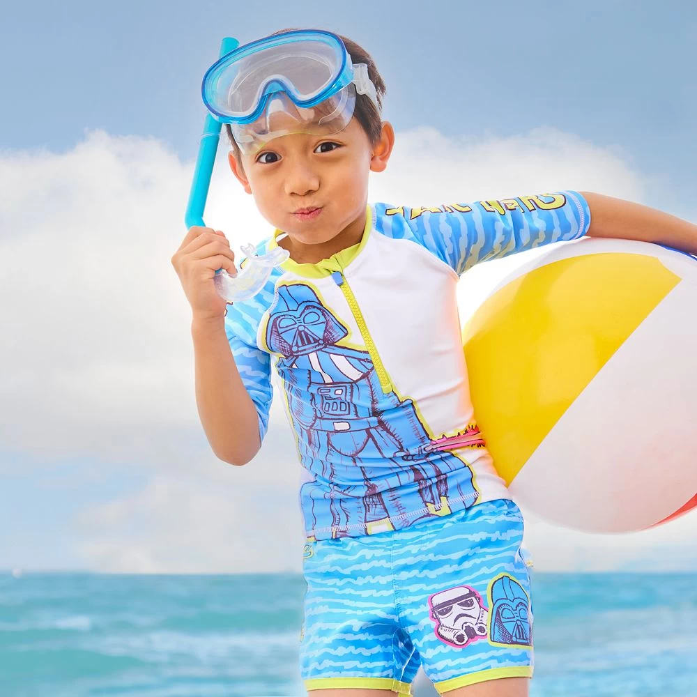 Disney Star Wars Swim Trunks For Kids 4 Disney Star Wars Swim Trunks For Kids - Image 2