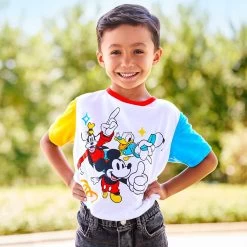 Disney Mickey Mouse And Friends Color Block T-Shirt For Kids – Sensory Friendly 6 Disney Mickey Mouse And Friends Color Block T-Shirt For Kids – Sensory Friendly -Disney 5007048020045 1