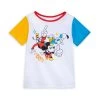 Disney Mickey Mouse And Friends Color Block T-Shirt For Kids – Sensory Friendly -Disney 5007048020045