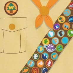 Disney Russell Costume T-Shirt For Kids – Up 8 Disney Russell Costume T-Shirt For Kids – Up -Disney 5007048020265 2