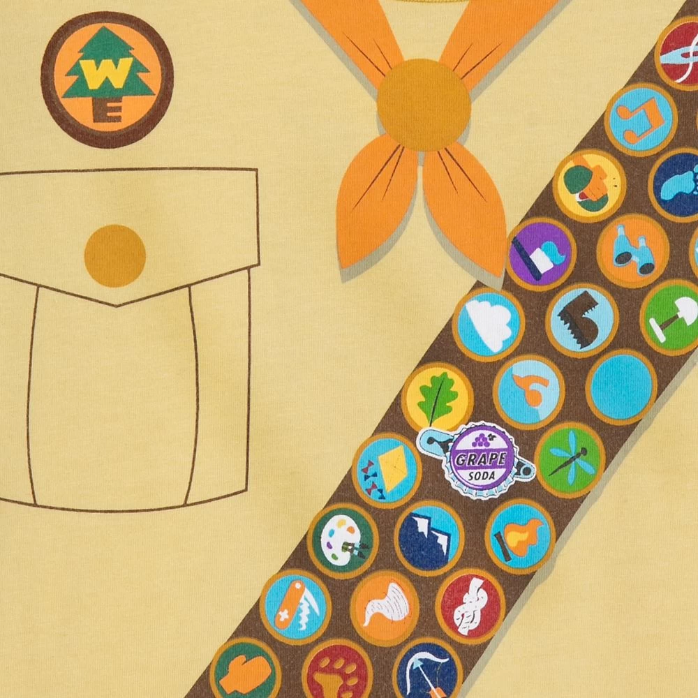 Disney Russell Costume T-Shirt For Kids – Up 5 Disney Russell Costume T-Shirt For Kids – Up - Image 3