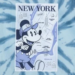 Disney Mickey Mouse New York Tie-Dye T-Shirt For Boys -Disney 5007048020302 1