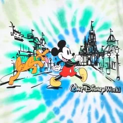 Mickey Mouse And Pluto Tie-Dye T-Shirt For Kids – Walt Disney World 7 Mickey Mouse And Pluto Tie-Dye T-Shirt For Kids – Walt Disney World -Disney 5007048020350 2