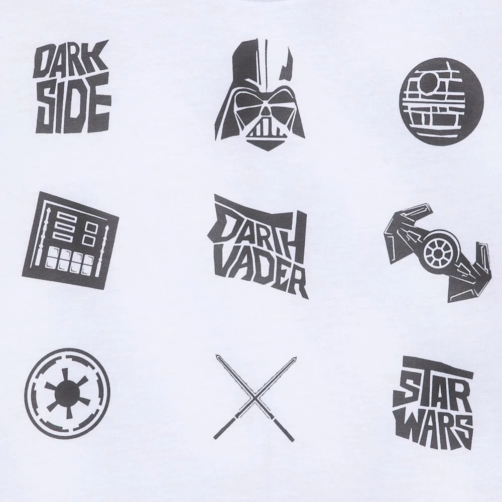 Disney Darth Vader Semi-Cropped Top For Girls 5 Disney Darth Vader Semi-Cropped Top For Girls - Image 3