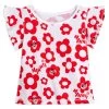 Disney Minnie Mouse Floral T-Shirt For Girls – Sensory Friendly 1 Disney Minnie Mouse Floral T-Shirt For Girls – Sensory Friendly -Disney 5007106030224