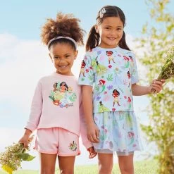 Disney Princess Long Sleeve Pullover Top For Girls 6 Disney Princess Long Sleeve Pullover Top For Girls -Disney 5007106030249 1