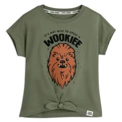 Disney Chewbacca Knotted T-Shirt For Girls – Star Wars