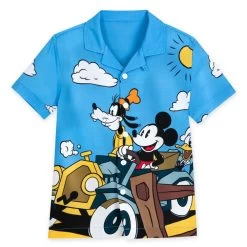 Disney Mickey Mouse And Friends Woven Shirt For Kids – Mickey & Co.