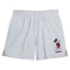 Mickey Mouse Standing Family Matching Shorts For Women – Disneyland – Gray -Disney 5100057390227