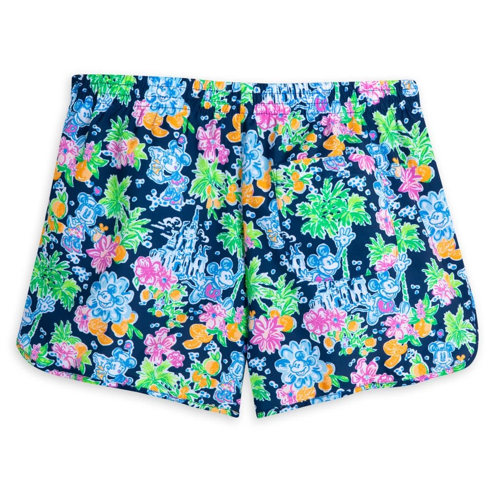Mickey And Minnie Mouse Ocean Trail Shorts For Women By Lilly Pulitzer – Disney Parks 4 Mickey And Minnie Mouse Ocean Trail Shorts For Women By Lilly Pulitzer – Disney Parks - Image 2