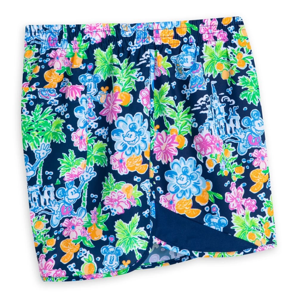 Mickey And Minnie Mouse Ocean Trail Shorts For Women By Lilly Pulitzer – Disney Parks 5 Mickey And Minnie Mouse Ocean Trail Shorts For Women By Lilly Pulitzer – Disney Parks - Image 3