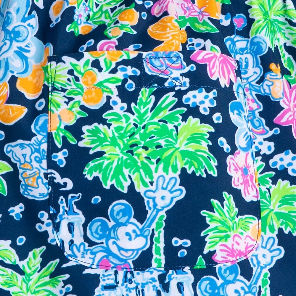 Mickey And Minnie Mouse Ocean Trail Shorts For Women By Lilly Pulitzer – Disney Parks 6 Mickey And Minnie Mouse Ocean Trail Shorts For Women By Lilly Pulitzer – Disney Parks - Image 4