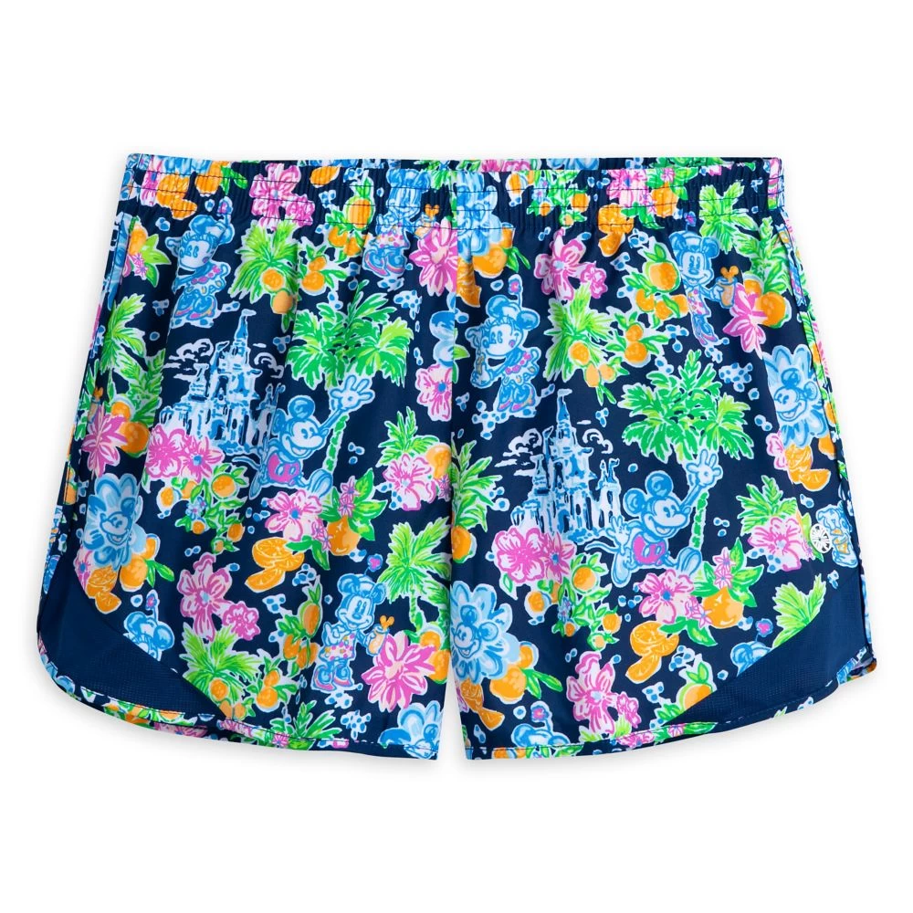 Mickey And Minnie Mouse Ocean Trail Shorts For Women By Lilly Pulitzer – Disney Parks 3 Mickey And Minnie Mouse Ocean Trail Shorts For Women By Lilly Pulitzer – Disney Parks