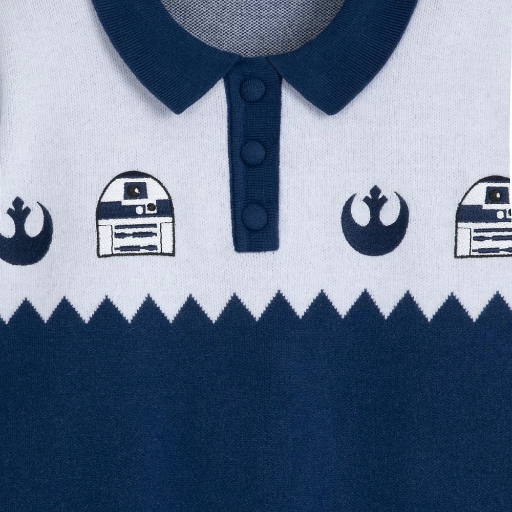 Disney R2-D2 Knit Polo For Women By Her Universe – Star Wars 5 Disney R2-D2 Knit Polo For Women By Her Universe – Star Wars - Image 3