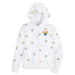 Mickey Mouse Icon Zip Hoodie For Women βΒ Disney Pride Collection