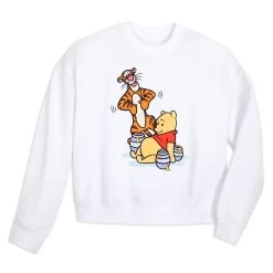 Disney 5 Disney Winnie The Pooh And Tigger Semi-Cropped Sweatshirt For Women