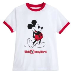 Mickey Mouse Standing Ringer T-Shirt For Women – Walt Disney World