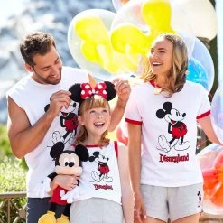 Mickey Mouse Standing Ringer T-Shirt For Women – Disneyland -Disney 5106057340186 3